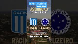 A GRANDE FINAL DA SULA AMÉRICANA CRUZEIRO E RANCING [upl. by Ecnirp]