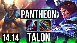 PANTHEON vs TALON JGL  915 67 winrate Legendary  BR Master  1414 [upl. by Wolfgang]