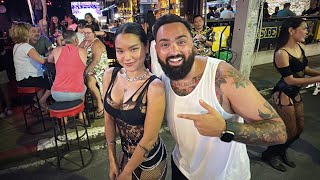 Crazy Nightlife Scene in Phuket Thailand 🇹🇭 Bangla Road Patong Beach [upl. by Egiap]