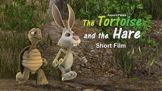 Aesops Fables quotThe Tortoise and the Harequot Short Film [upl. by Nnylyar]