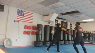 kickboxing sparring  MMA mma combatsport [upl. by Landau]