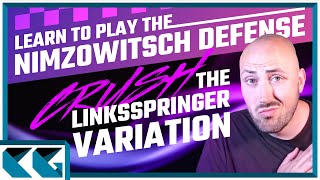 Learn to Play the Nimzowitsch Defense Kennedy Variation… CRUSHING the Linksspringer Variation [upl. by Reizarf755]