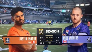 Waterdogs vs Archers  Faceoff Highlights  Mens Lacrosse  82022  Jake Withers vs Justin Inacio [upl. by Arzed]