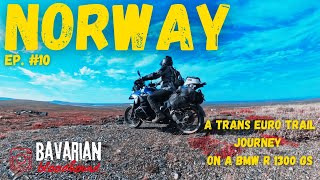 NORWAY A Trans Euro Trail journey from Alta back to Finland Adventure motorcycle travel R 1300 GS [upl. by Kenzi]