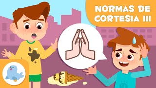 PEDIR DISCULPAS Y RESPETAR TURNOS 🤝 NORMAS DE CORTESÍA para niños 😊 Episodio 3 [upl. by Xyno]