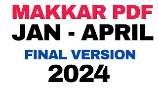 MAKKAR SPEAKING FINAL VERSION JAN TO APRIL 2024 PDF DOWNLOAD  DOWNLOAD FREE MAKKAR FINAL VERSION [upl. by Hsiekal]