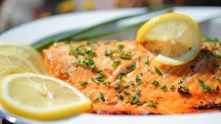 Rezept Marinierter Lachs vom Grill [upl. by Aurthur28]