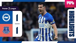 PL Highlights Brighton 1 Everton 1 [upl. by Adnwahs]