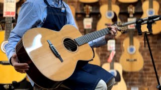 McNally Guitars OM32 Indian Rosewood Sitka Spruce 123 [upl. by Sacci]