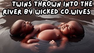 Wicked Wifes threw the Twins into the River africanfolktales folktales tales africanstories [upl. by Gwyneth]