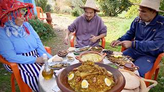 Inside a Secret Village in North Africa  Moroccan Village Food [upl. by Godrich]