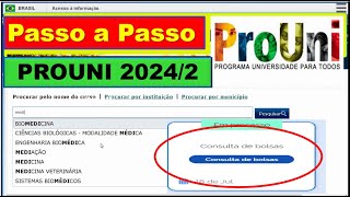 Prouni 20242  Consulte as bolsas  Prouni 2024 Consulta de vagas Prouni 2024 [upl. by Evania737]