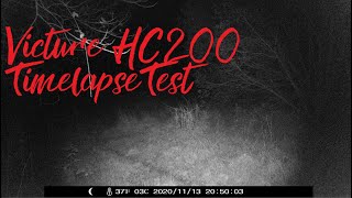 Timelapse Test of the Victure HC200 Trailcam [upl. by China]