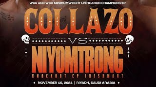 Oscar Collazo Vs Thammanoon Niyomtrong Trailer [upl. by Thanasi562]