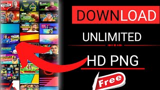 TOP 3 Best PNG Apps 2024  PNG Download kaise karen  How to Download PNG image [upl. by Dnamra599]