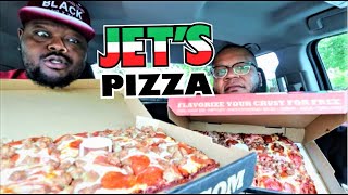 1st Time Eating Jets Pizza Food Virgins [upl. by Mode]