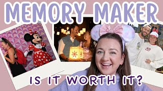 DISNEYS MEMORY MAKER IS IT WORTH IT  Pricing Locations Magic Shots Photopass Examples [upl. by Kirred49]