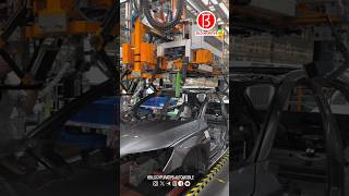 How are skylights assembled Explore the car manufacturing factory and see the car sunroof [upl. by Nodmac994]