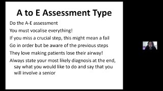 UKFPO Clinical Assessment Exam  Acute Scenarios [upl. by Sternberg]