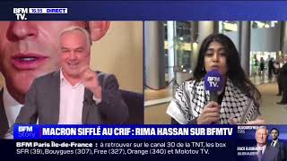 BFMTV à Rima Hassan  « Désolé l’interview s’arrête » [upl. by Nolyaj15]