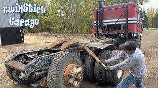 Iron Duke Kenworth Restoration Ep5 Haten on Daytons [upl. by Behlke]