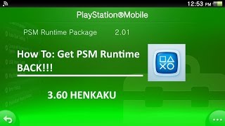 HowTo Get PSM Runtime BACK  360 HENKAKU [upl. by Ingles670]