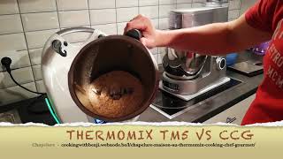 Smilingcooking Chapelure Thermomix TM5 VS Cooking Chef Gourmet [upl. by Quenby]