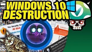 Vinesauce Joel  Windows 10 Destruction [upl. by Lutim]