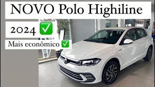 NOVO POLO HIGHILINE 2024 O QUE MUDOU [upl. by Otrebmal]