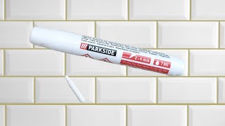 Parkside Grout Pen Restore The Tile Grout Lines [upl. by Aizitel]