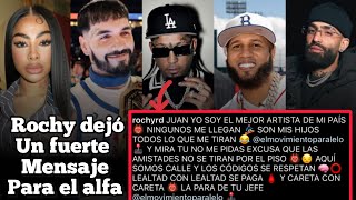 ROCHY NO ACEPTA LAS DISCULPAS DE EL ALFA  YAILIN Y ARCÁNGEL ARREMETEN CONTRA ANUEL [upl. by Matlick332]