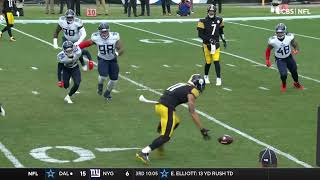 Steelers fans boo Chase Claypool after dropped pass [upl. by Selmner]