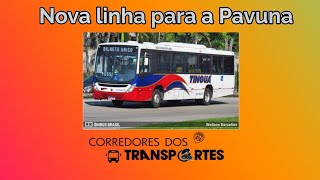 Nova linha de ônibus da Baixada Fluminense para a Pavuna [upl. by Nahsaj]