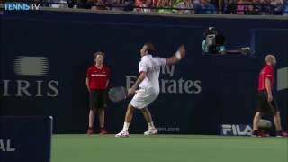 Stepanek Stays Alive To Produce Toronto Hot Shot 2016 [upl. by Lewls]