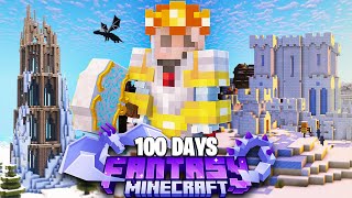 I Survived 100 Days in FANTASY Minecraft Hardcore [upl. by Ydde120]