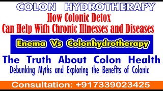 Colonization How to colonize your colon for better health Colonhydrotherapy chennai detoxification [upl. by Ortensia]