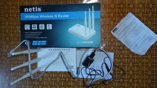 Netis WF2409E Wireless N Router Review l Technical Nepal [upl. by Liauqram]