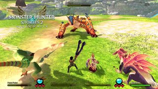 Monster Hunter Stories 2  CoOp Gameplay [upl. by Anahsat]