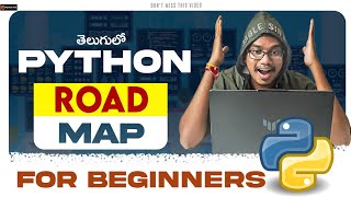 Python RoadMap for beginners  Python Roadmap Telugu [upl. by Omolhs]