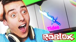 Roblox Adventures  Murder Mystery  I GOT A GODLY  Godly Knife Case Unboxing [upl. by Meehyrb]