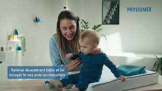 Comment utiliser le Mouche Bébé PHYSIOMER® Baby [upl. by Haerb]