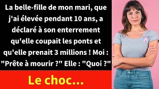 La belle fille de mon mari que jai élevée pendant 10 ans a déclaré à son enterrement quelle [upl. by Virgilio]