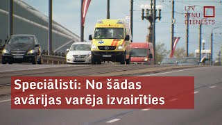 Speciālisti No šādas avārijas varēja izvairīties [upl. by Boucher]