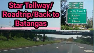 Star TollwayRoadtripBack to BatangasCyrelle Mesina [upl. by Sackville]