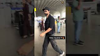 Vicky Kaushal Spotted at the Airport Stylish and Candid Momentsquot 📸🔥 vickykaushal airportlook [upl. by Ketchum]