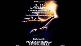 A Whole New World  Peabo Bryson amp Regina Belle with lyrics [upl. by Larrabee]