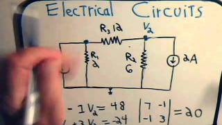 Electrical Circuits Video 29 Nodal Analysis  Format Approach Introduction amp Example 1 Part B [upl. by Darsie782]