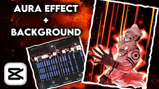 How to make Aura and backgrounds for Manga edit Tutorial in capcut  trending  capcuttutorial [upl. by Ailegna]