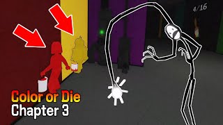 ROBLOX Color or Die  Chapter 3 Full Walkthrough [upl. by Einaej]