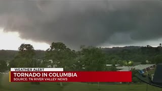 Tornado in Columbia TN [upl. by Eanrahs]